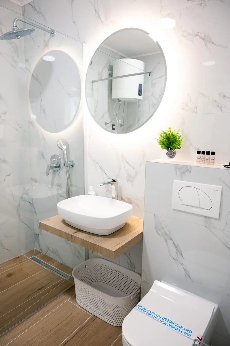 Detail of ensuite apartment II